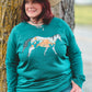 Buckin’ Grey Teal Sweatshirt - 9greyhorses.comShirts & Tops