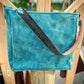 Turquoise Leather Tote Bag - 9greyhorses.comBags and Wallets